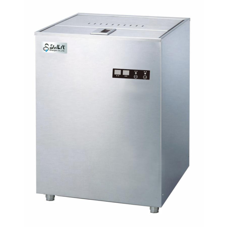 DJWE-400FTOP-V シェルパ 食器洗浄機　上部開口タイプ　W600×D600×H800mm　3相200V電源仕様