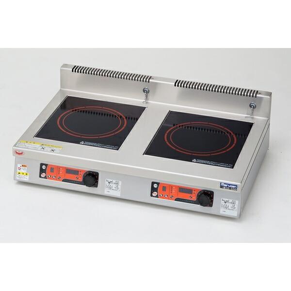 人気特価激安 業務用 Ihコンロ マルゼン奥行600 幅900 ２口 三相0v 標準プレート高機能ihコンロ 卓上タイプ Mihx 55d W900 D600 H170 Mm 100 本物保証 Elpqs Com
