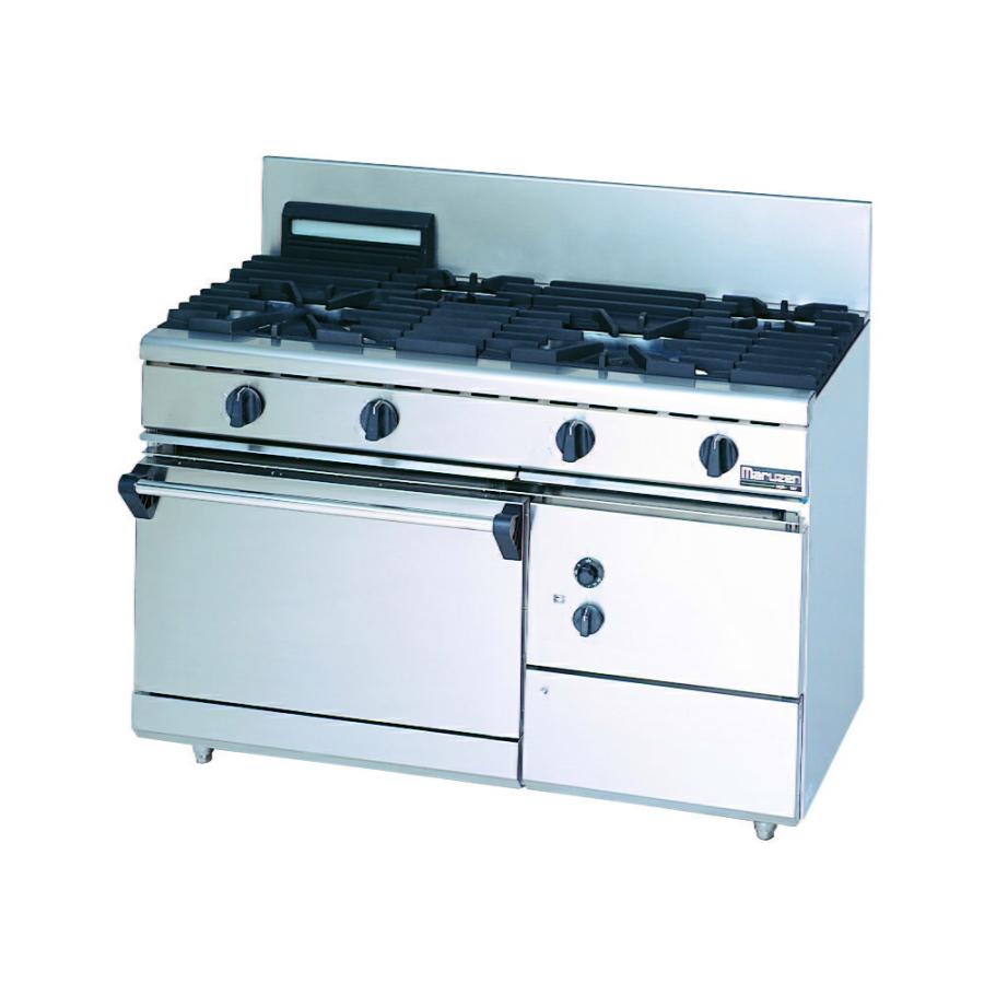 【新品・送料無料・代引不可】マルゼン ガスレンジ NEWパワークックシリーズ　厨房機器　調理機器　RGR-1264D　W1200*D600*H800(mm)｜sanseidou