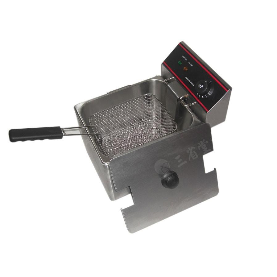 8L卓上電気フライヤー 厨房機器 調理機器 STEF-8L W310*D410*H350(mm