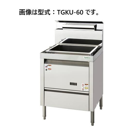 新品・送料無料・代引不可】タニコー 角型うどん釜 TGKU-45 W450×D600