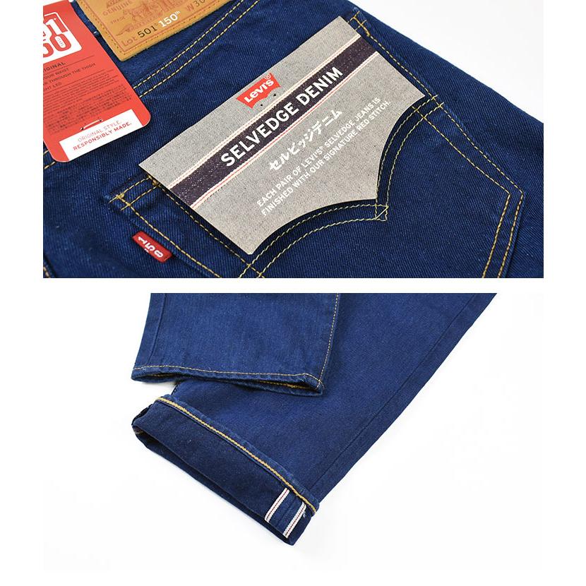 Levi's LEVI'S リーバイス 501 150周年モデル セルビッジデニム Levi's LEVI'S リーバイス 501 150周年モデル セルビッジデニム
