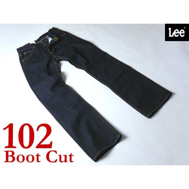 Lee リー メンズ ジーンズ 102 ブーツカット BOOTCUT ワンウォッシュ Lee RIDERS AMERICAN STANDARD 01020-100 日本製 送料無料｜sanshin｜04