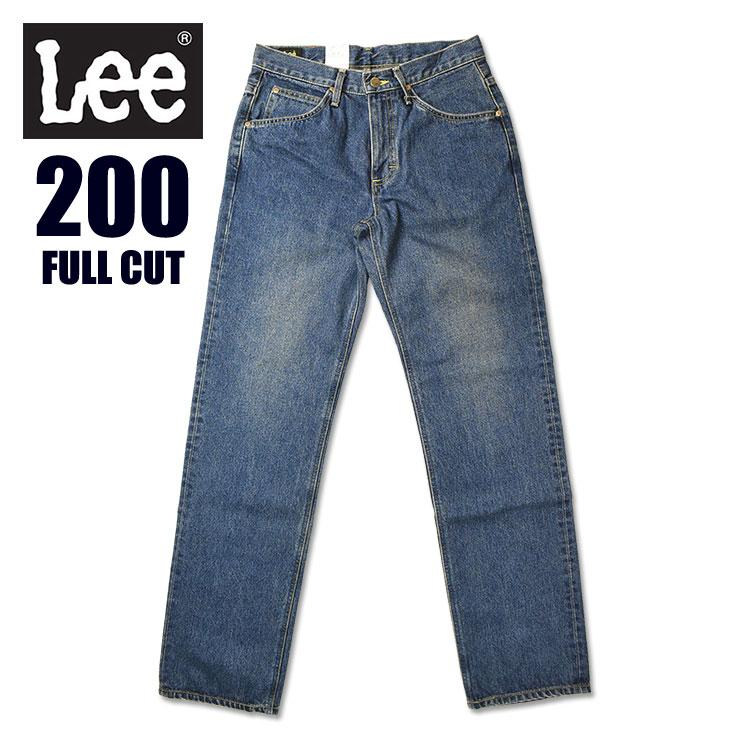 Lee リー 200 FULL CUT フルカット ユーズドブルー RIDERS Lee リー 200 FULL CUT フルカット ユーズドブルー RIDERS