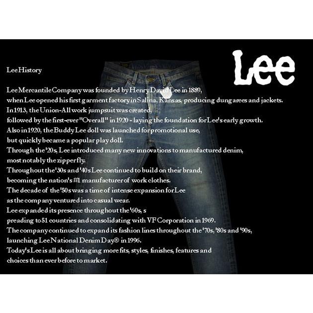 Lee リー 201 レギュラーストレート ワンウォッシュ Lee RIDERS AMERICAN STANDARD メンズ ジーンズ 日本製 02010-100の画像