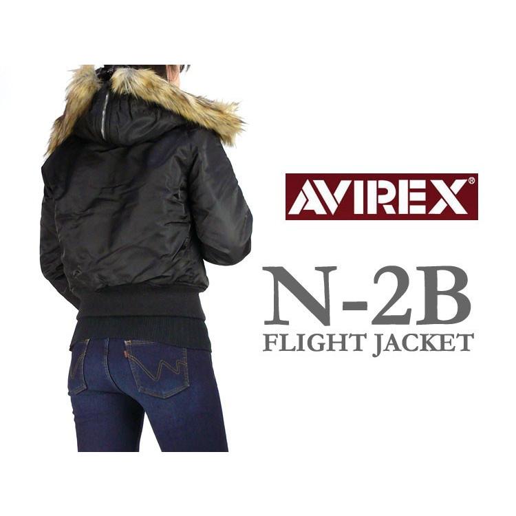 AVIREX アビレックス レディース N-2B ミリタリージャケット AVIREX アビレックス レディース N-2B ミリタリージャケット