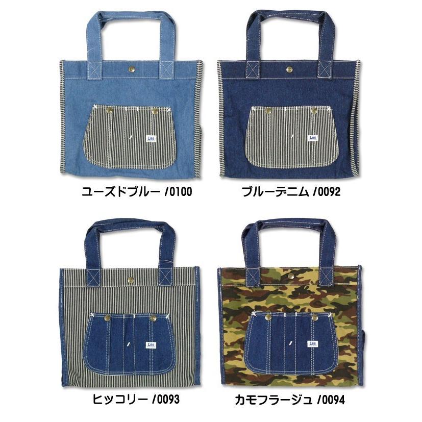 Lee リー デニム オーバーオールポケットトートバッグ 男女兼用 Lee リー デニム オーバーオールポケットトートバッグ 男女兼用