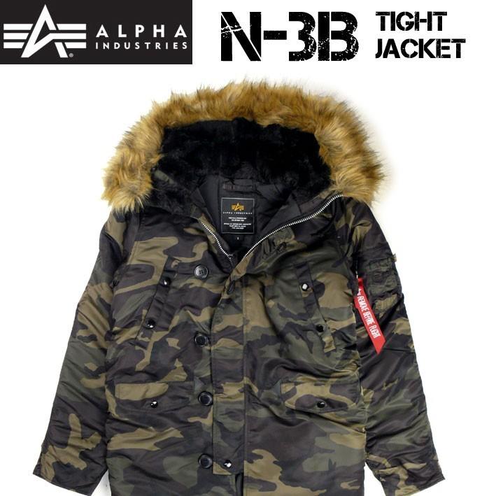 ALPHA アルファ N-3B FLIGHT JACKET TIGHT JACKET ウッドランドカモ カモフラージュ N3B フライトジャケット  ミリタリージャケット 20094 : 170205-20094-220 : JEANS-SANSHIN - 通販 - Yahoo!ショッピング