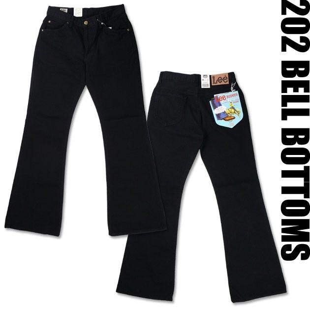Lee リー 202 BELL BOTTOMS ベルボトム ブラック ツイル RIDERS Lee リー 202 BELL BOTTOMS ベルボトム ブラック ツイル RIDERS