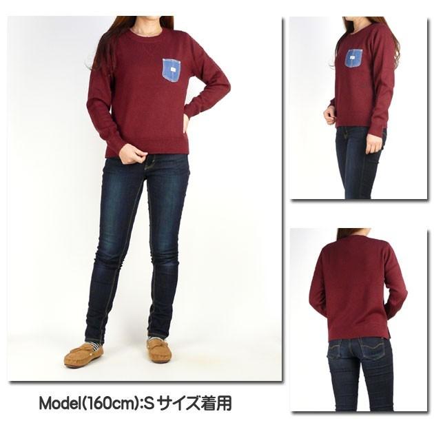 Lee セール！ リー レディース ニット デニムポケット セーター