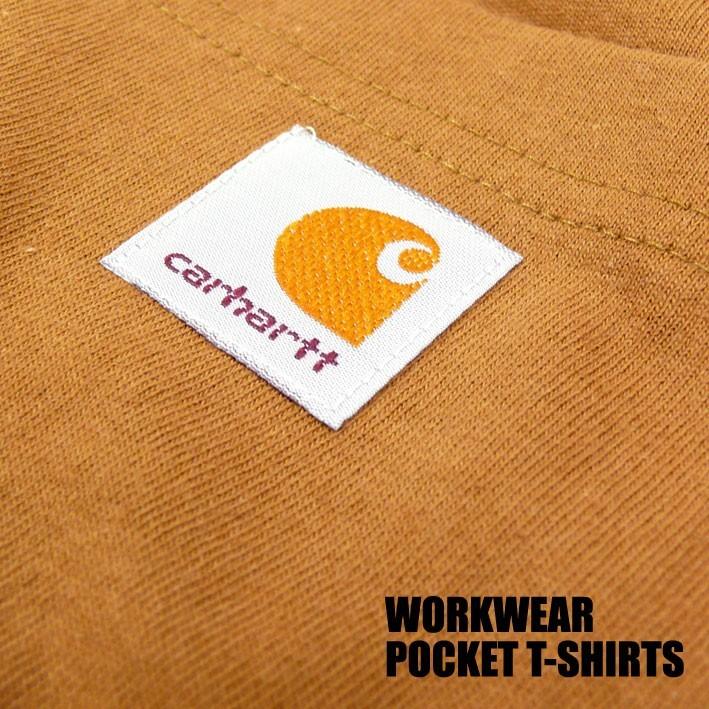 CARHARTT カーハート ポケットTシャツ メンズ K87 WORKWEAR POCKET T 無地 半袖Tシャツ USAモデル｜sanshin｜26