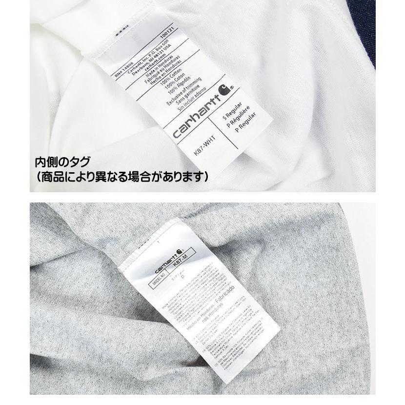 CARHARTT カーハート ポケットTシャツ メンズ K87 WORKWEAR POCKET T 無地 半袖Tシャツ USAモデル｜sanshin｜29