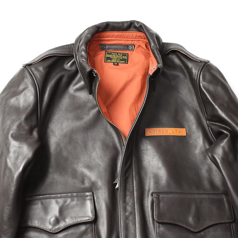 AVIREX アビレックス A-2 レザージャケット HORSE LEATHER A2 革 AVIREX アビレックス A-2 レザージャケット HORSE LEATHER A2 革