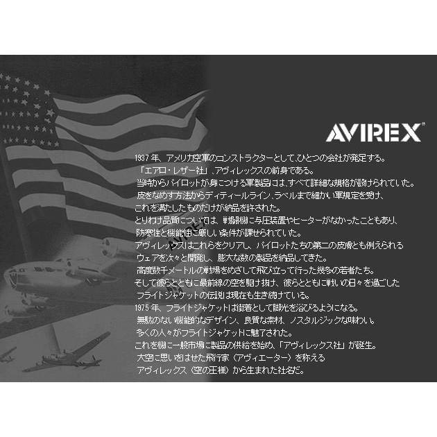 AVIREX アビレックス A-2 レザージャケット HORSE LEATHER A2 革ジャン 馬革 ライトジャケット ミリタリージャケット メンズ 春 秋 冬 783-4950019の画像