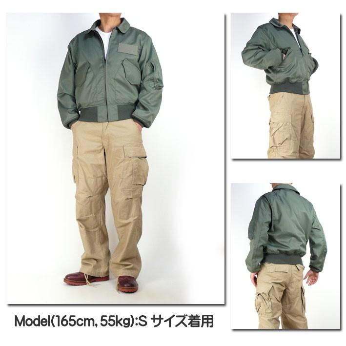 HOUSTON ヒューストン メンズ CWU36P フライトジャケット CWU-36P NOMEX ノーメックス 日本製 5CW36P-NM｜sanshin｜04