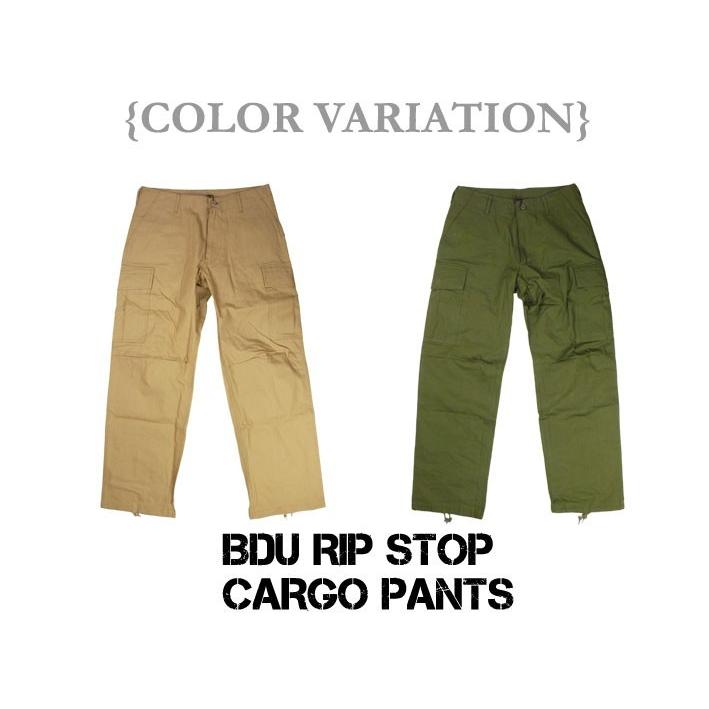 HOUSTON（ヒューストン） BDU リップストップ カーゴパンツ ミリタリー