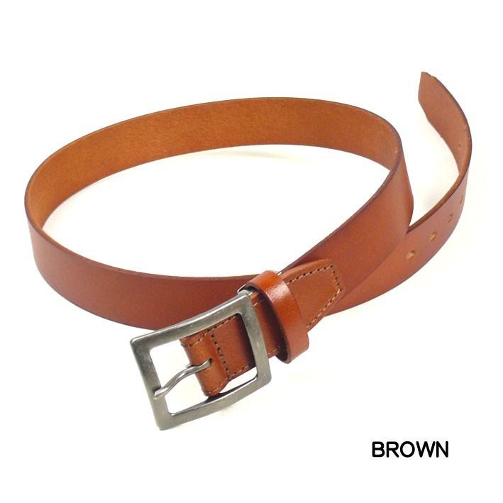 Hawk Company（ホークカンパニー） ニッケルバックル レザーベルト