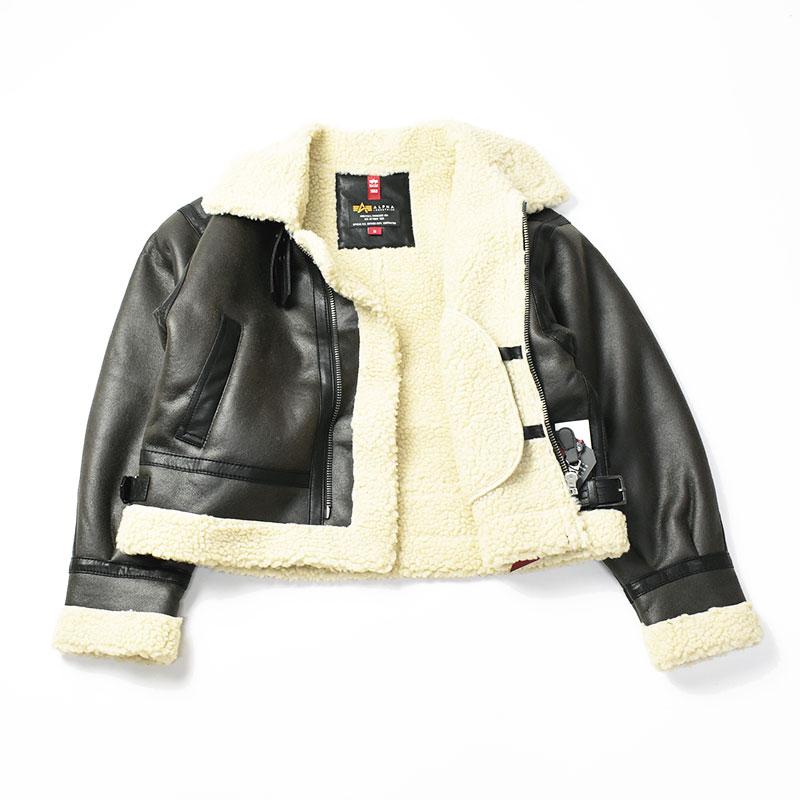 Alpha Industries ALPHA アルファ レディース B-3 ボア Alpha Industries ALPHA アルファ レディース B-3 ボア