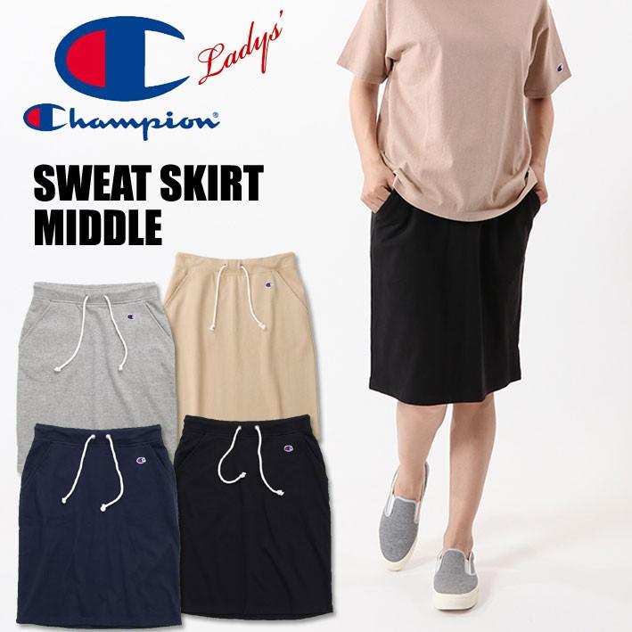 Champion チャンピオン レディース スウェット スカート 膝丈 Cw K219 0619 Cw K219 Jeans Sanshin 通販 Yahoo ショッピング