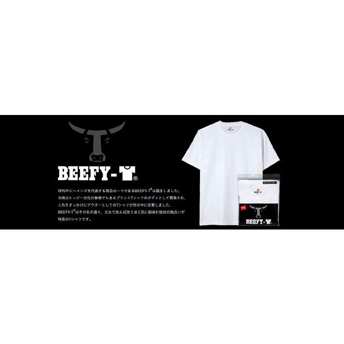 Hanes（ヘインズ） ビーフィー Tシャツ BEEFY-T 長袖 パックTシャツ