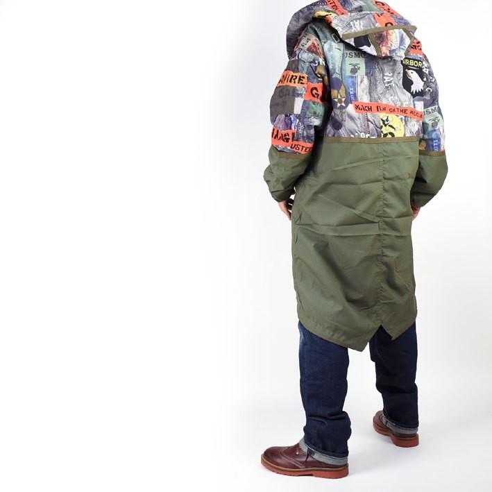 Avirex アビレックス アイコン ペースト カスタム フォト パーカー ミリタリーコート ジャケット メンズ 0927 Jeans Sanshin 通販 Yahoo ショッピング