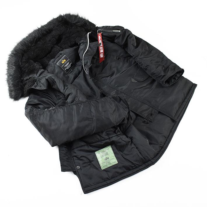 Alpha Industries ALPHA アルファ N-3B FLIGHT JACKET TIGHT Alpha Industries ALPHA アルファ N-3B FLIGHT JACKET TIGHT