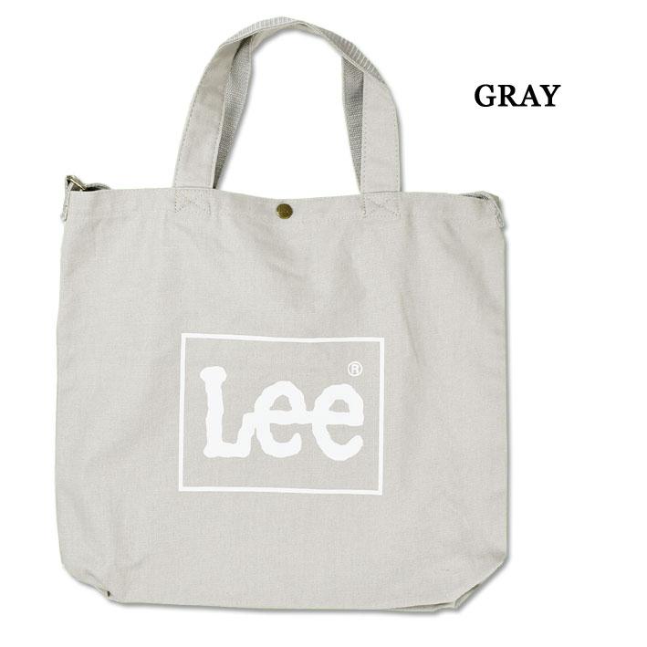 Lee（リー） 2WAY ビッグ トートバッグ ロゴプリント トートバッグ