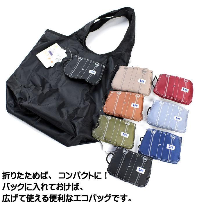 Lee リー エコバッグ オーバーオールポケット トートバッグ