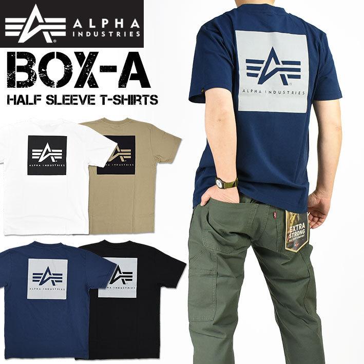 Alpha アルファ メンズ Tシャツ 半袖 ミリタリーtシャツ Box A Alpha Industries Tc1470 9xx Tc1470 9xx Jeans Sanshin 通販 Yahoo ショッピング