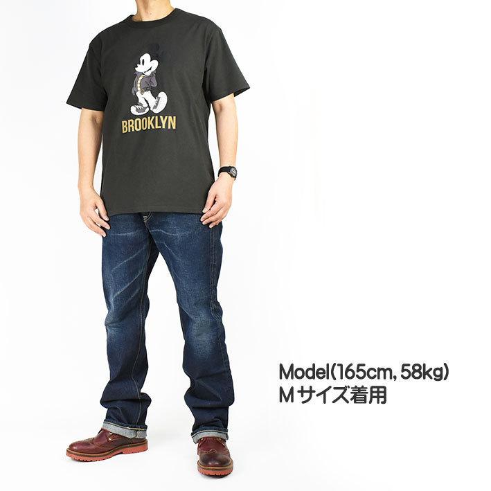 Schott N.Y.C x DISNEY ショット ディズニー 半袖Tシャツ