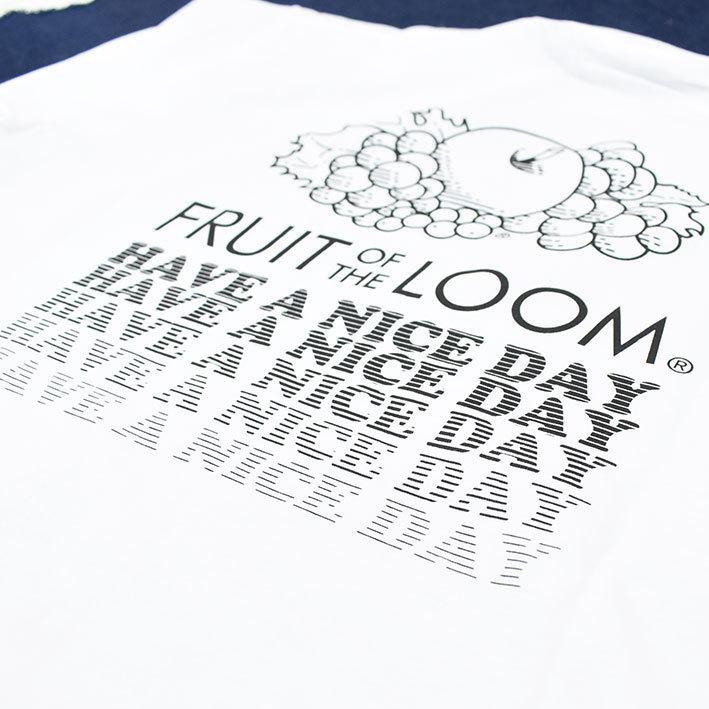 新品未使用品 fruity Tシャツ Lサイズ 白黒セット FRUIT OF THE LOOM（フルーツオブザルーム） セール！ フルーツ オブ