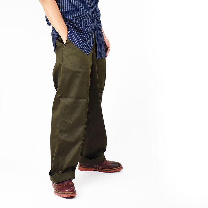 HOUSTON ヒューストン ミリタリーチノパンツ MILITARY CHINO