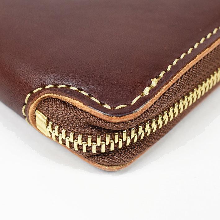 KC,s（ケイシイズ） KC'S ラウンドジップ 2 カウハイド ウォレット