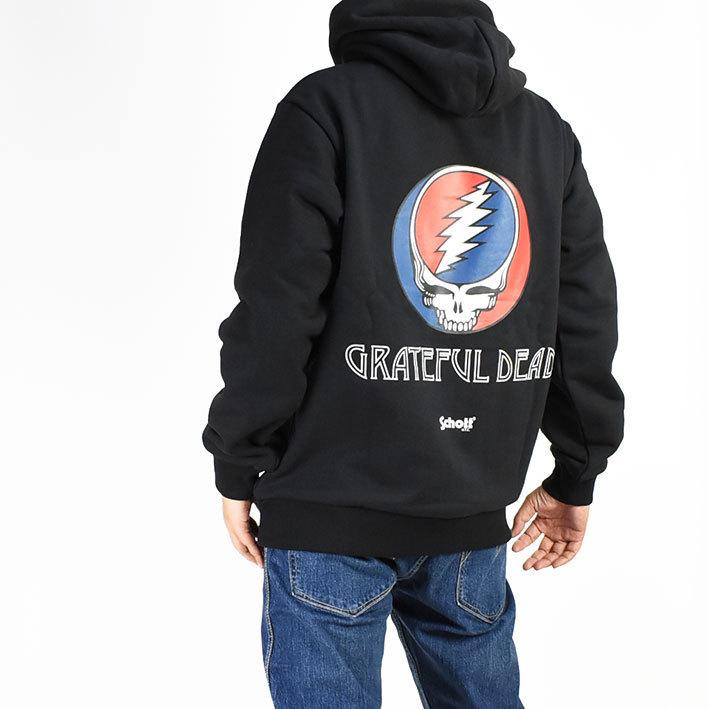 Schott x GRATEFUL DEAD ショット グレイトフルデッド プルオーバー パーカー メンズ コラボ 3113150｜sanshin｜07