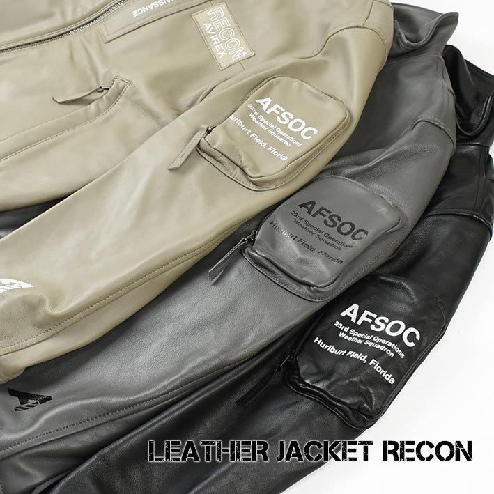 AVIREX アビレックス FLYER'S レザージャケット RECON 革ジャン AVIREX アビレックス FLYER'S レザージャケット RECON 革ジャン