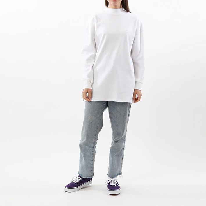 Champion チャンピオン レディース モックネックロングスリーブT