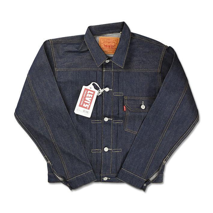 VINTAGE LEVI'S リーバイス TYPE 1 JACKET 1936 Model ファーストモデル 復刻版 ビンテージ セルビッジデニム 赤耳 リジッド 日本製 70506-0028｜sanshin｜04