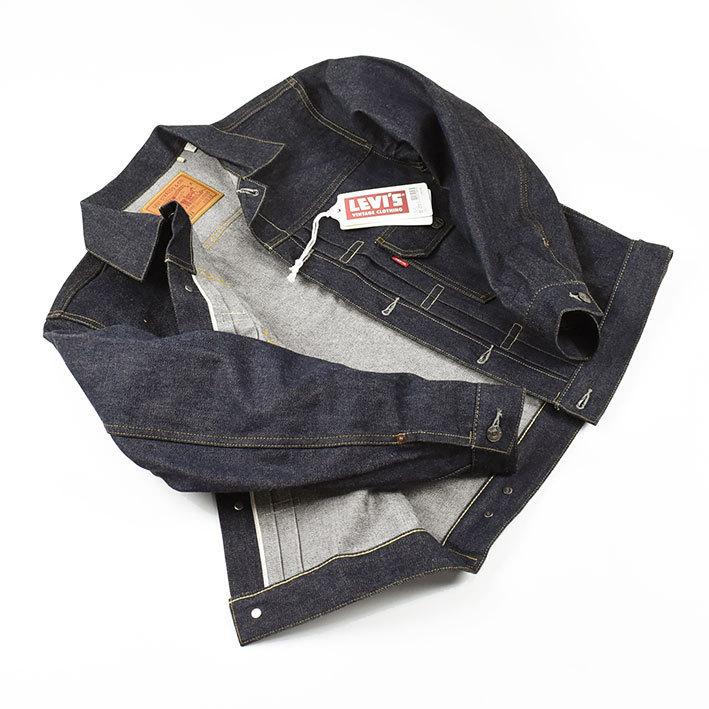 VINTAGE LEVI'S リーバイス TYPE 2 JACKET 1953 Model セカンドモデル 復刻版 ビンテージ セルビッジデニム 赤耳 リジッド 日本製 70507-0066｜sanshin｜06