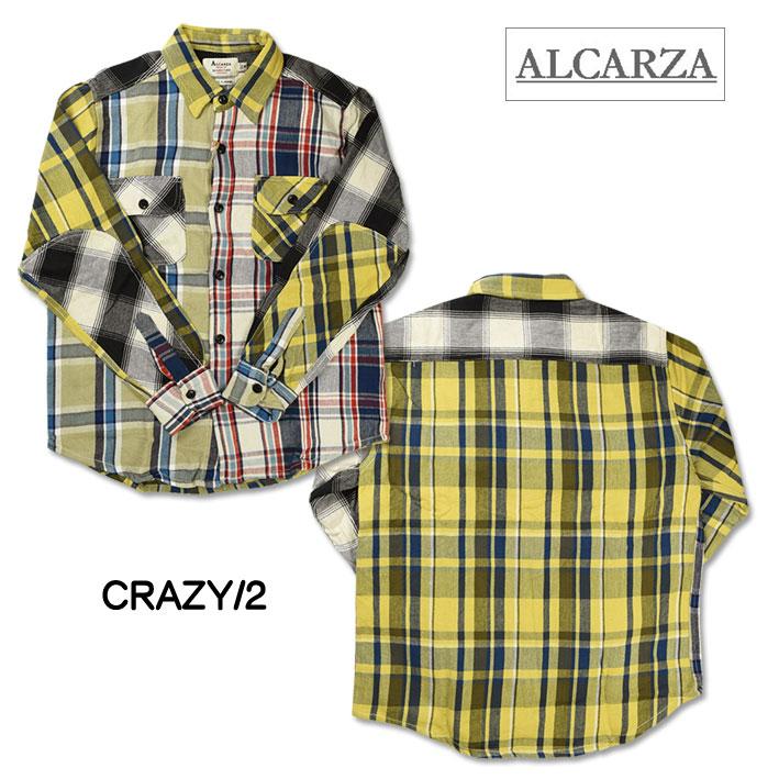 CIAO ALCARZA アルカルザ メンズ ネルシャツ ヘビーフランネル