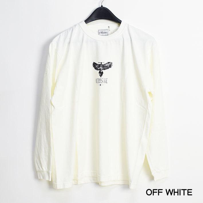 Acoustic ACOUSTIC アコースティック 長袖Tシャツ LIVING FOR Acoustic ACOUSTIC アコースティック 長袖Tシャツ LIVING FOR