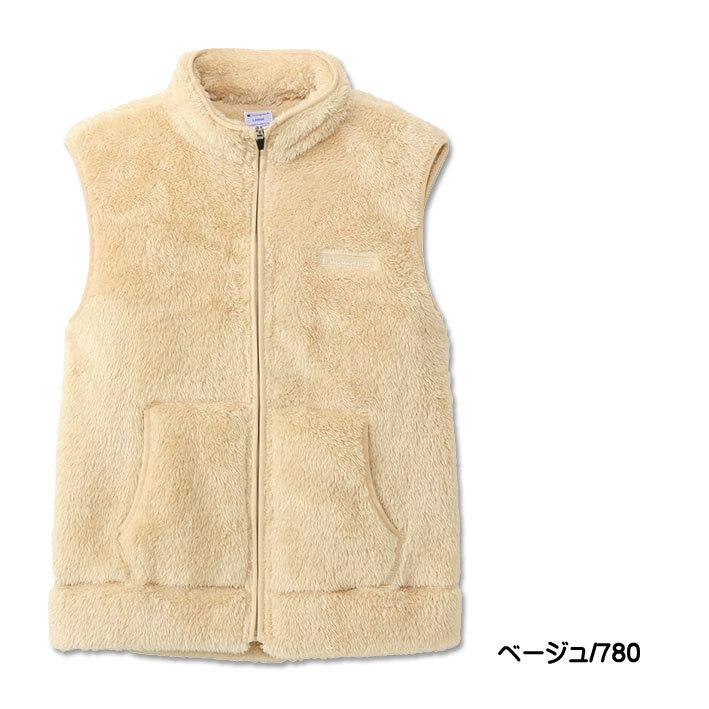 Champion（チャンピオン） ボア フリースベスト スタンド ジップベスト