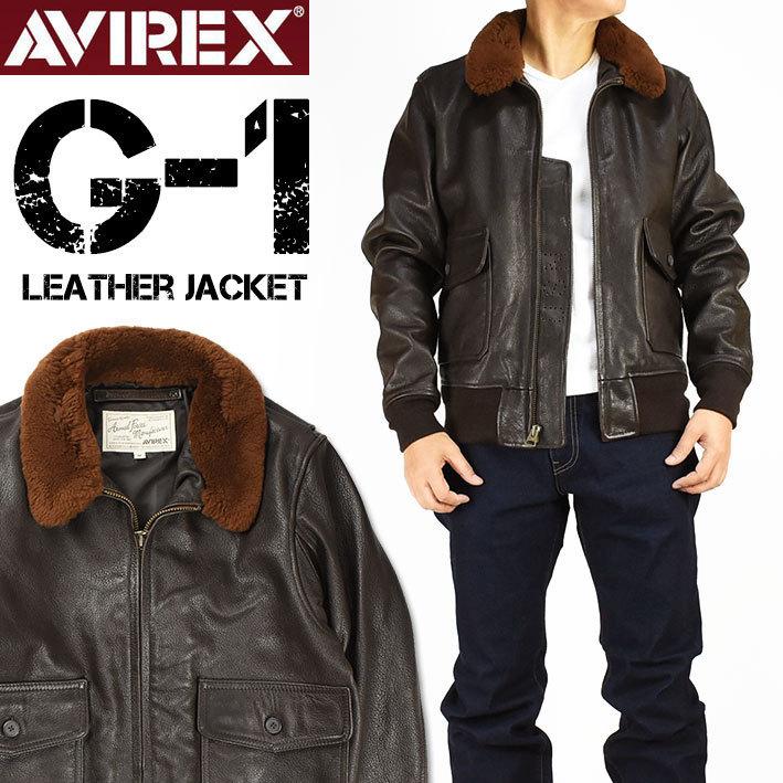 AVIREX アビレックス GOAT G-1 JACKET ゴートスキンレザー G1 レザージャケット ミリタリー フライトジャケット 6191069  783-9950004 : 211023-6191069 : JEANS-SANSHIN - 通販 - Yahoo!ショッピング