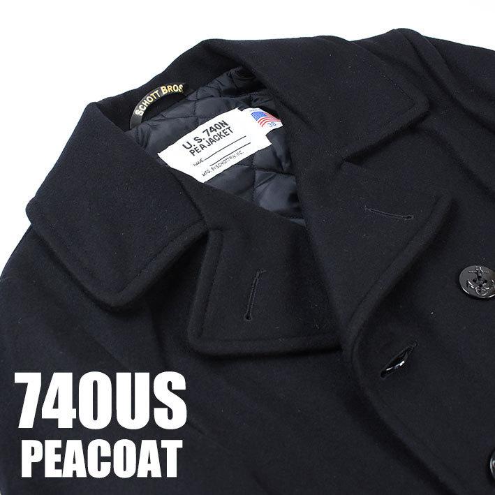 Schott N.Y.C ショット 740US PEACOAT ピーコート ウール Schott N.Y.C ショット 740US PEACOAT ピーコート ウール
