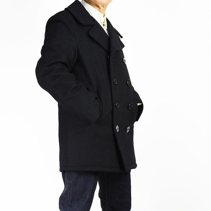 Schott ショット 740US PEACOAT ピーコート ウール メルトン PEACOAT メンズ Made in USA 7658 7821154004｜sanshin｜07