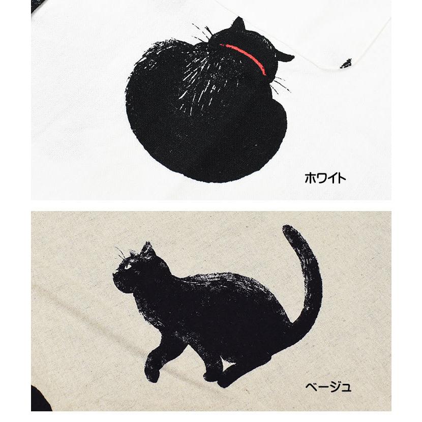 CIAO ciao チャオ 長袖シャツ 黒猫 COTTON LINEN PRINT SHIRTS CIAO ciao チャオ 長袖シャツ 黒猫 COTTON LINEN PRINT SHIRTS