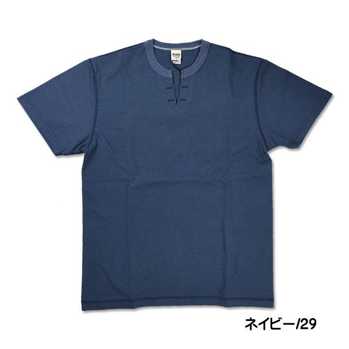 BARNS OUTFITTERS バーンズ スキッパー 半袖Tシャツ VINTAGE仕様 BARNS OUTFITTERS バーンズ スキッパー 半袖Tシャツ VINTAGE仕様