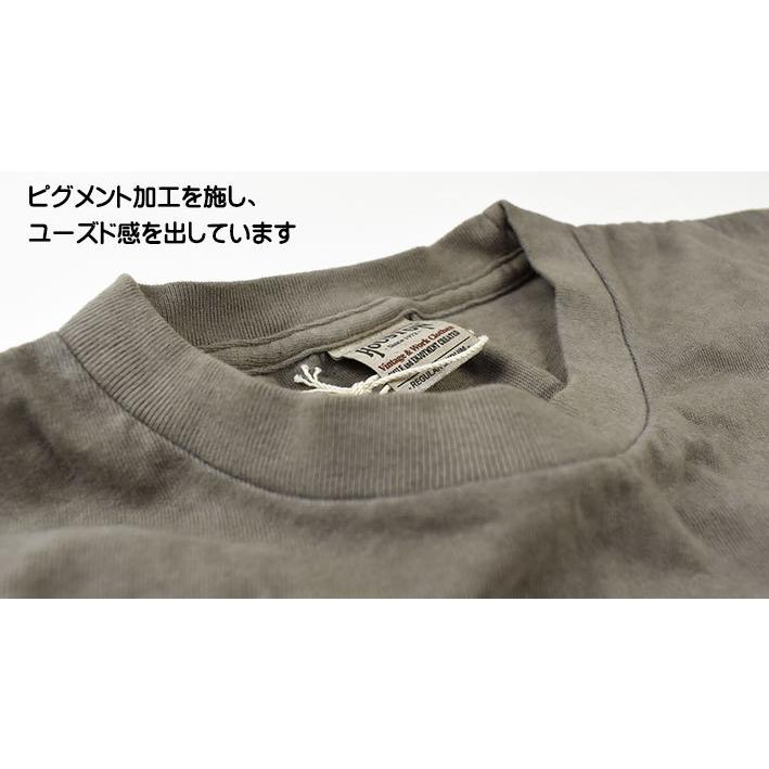 セール！ HOUSTON ヒューストン 半袖Tシャツ BRIDGE BOMBERS メンズ ミリタリーTシャツ ピグメント加工 22040｜sanshin｜13