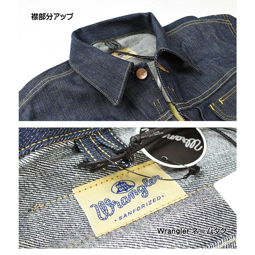 Wrangler ラングラー 11MJZ CHAMPION JACKET 70周年記念モデル BLUE BELL 未洗い 限定モデル デニムジャケット WM1791-989｜sanshin｜08