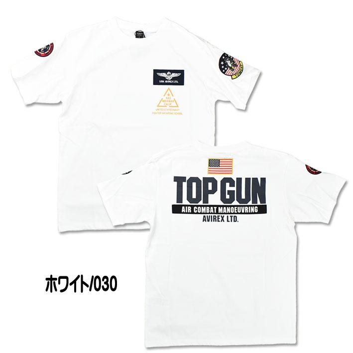 ［ミリタリーブランド"AVIREX"のTOPGUN T-SHIRT！］  AVIREX アビレックス 半袖Tシャツ TOP GUN トップガン ミリタリー メンズ 6123462 783-3934013｜sanshin｜12