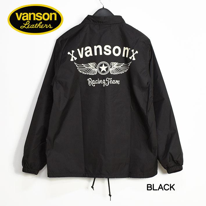 VANSON バンソン ナイロン コーチジャケット FLYING STAR VANSON バンソン ナイロン コーチジャケット FLYING STAR